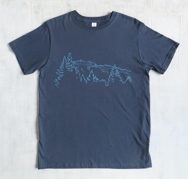 Blue mountain men's short sleeve tee sale
