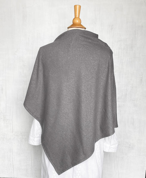 Women's Hemp / Organic Cotton Lightweight Poncho
