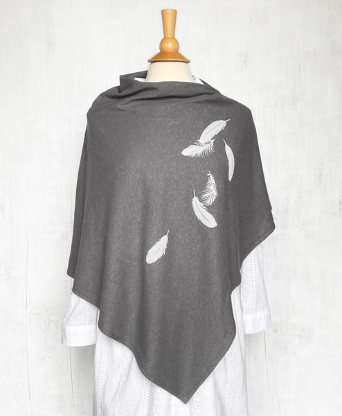 Women's Hemp / Organic Cotton Lightweight Poncho
