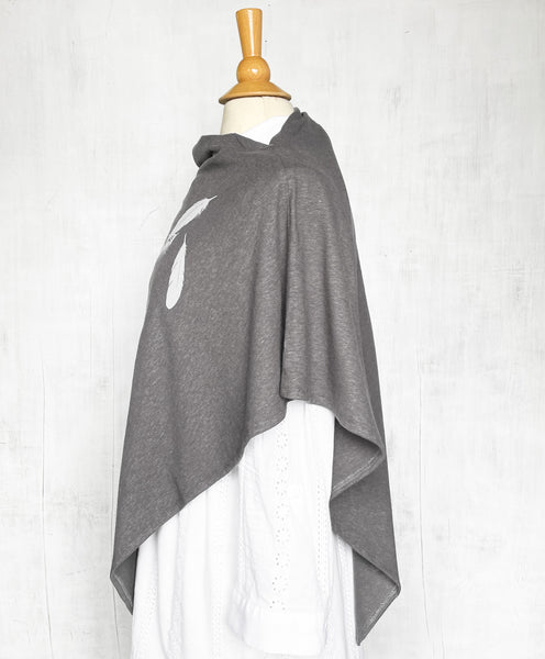 Women's Hemp / Organic Cotton Lightweight Poncho