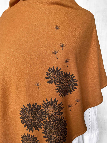 Women's Hemp / Organic Cotton Lightweight Poncho
